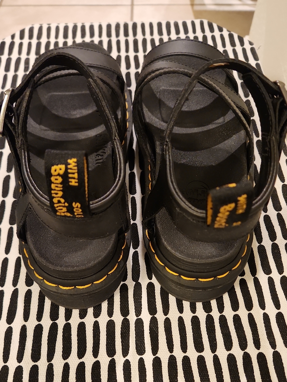 Dr. Martens Blaire Leather Sandals - Picture 3 of 4